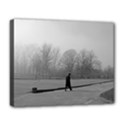 Foggy morning, Oxford Deluxe Canvas 20  x 16  (Stretched) View1