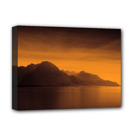 Waterscape, Switzerland Deluxe Canvas 16  X 12  (stretched)  by artposters