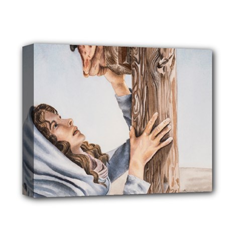 Stabat Mater Deluxe Canvas 14  X 11  (framed) by TonyaButcher