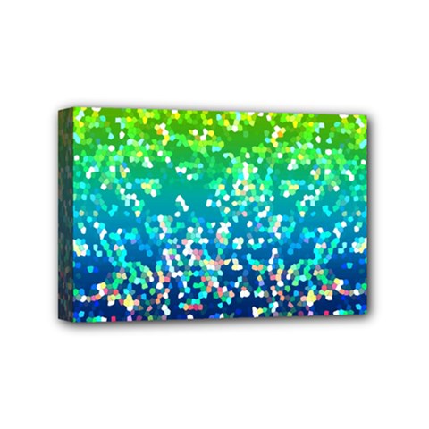 Glitter 4 Mini Canvas 6  X 4  (framed) by MedusArt