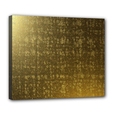 Gold Deluxe Canvas 24  X 20  (framed) by Colorfulart23