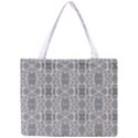 Grey White Tiles Geometry Stone Mosaic Pattern Tiny Tote Bag View1