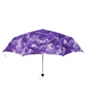 Lavender Smoke Swirls Folding Umbrella View3