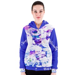 Officially Sexy Candy Collection Blue Women s Zipper Hoodie by OfficiallySexy
