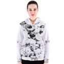 Officially Sexy Candy Collection Black & White Women s Zipper Hoodie View1