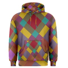 Shapes Pattern Men s Pullover Hoodie by LalyLauraFLM