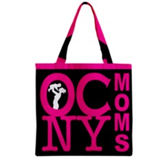 Ocnymoms Logo Grocery Tote Bags by OCNYMOMS