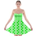 Candy Illustration Pattern Strapless Bra Top Dress View1