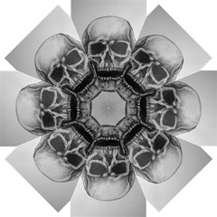 Skull Straight Umbrellas by ArtByThree