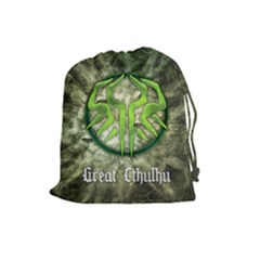 Cthulhu Drawstring Pouch (large) by TheDean