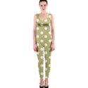 Lime Green Polka Dots OnePiece Catsuits View1