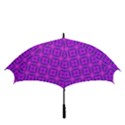 Abstract Dancing Diamonds Purple Violet Golf Umbrellas View3