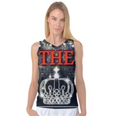 The King Women s Basketball Tank Top by SugaPlumsEmporium