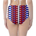The Patriotic Flag High-Waist Bikini Bottoms View2