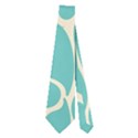 Blue Abstract Water Drops Pattern Neckties (Two Side)  View1