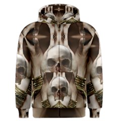 Skull Magic Men s Zipper Hoodie by icarusismartdesigns