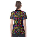 Stained glass pattern Women s Sport Mesh Tee View2