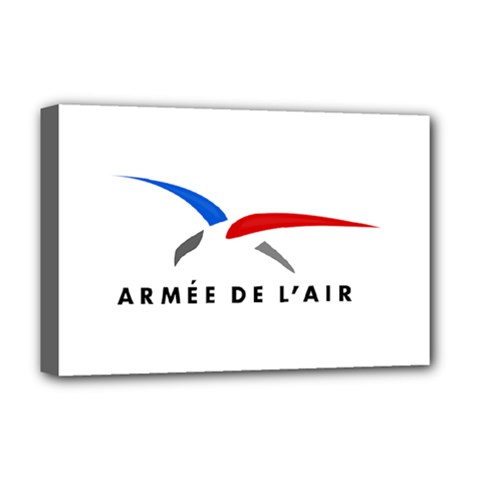 Logo Of The French Air Force  Deluxe Canvas 18  X 12   by abbeyz71