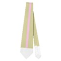 Summer sand color lilac pink yellow stripes pattern Neckties (Two Side)  View1