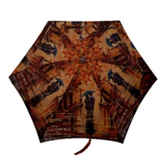Unspoken Love  Mini Folding Umbrellas by ArtByThree