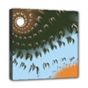 Sun-Ray Swirl Design Mini Canvas 8  x 8  View1