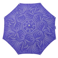 Purple Silver Design Straight Umbrellas by GabriellaDavid