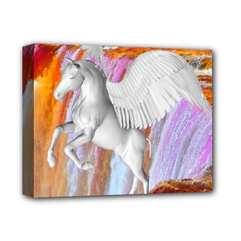 Pegasus Deluxe Canvas 14  X 11  by icarusismartdesigns