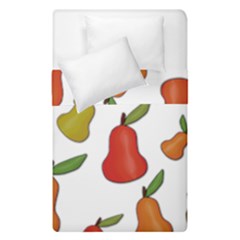 Decorative Pears Pattern Duvet Cover Double Side (single Size) by Valentinaart