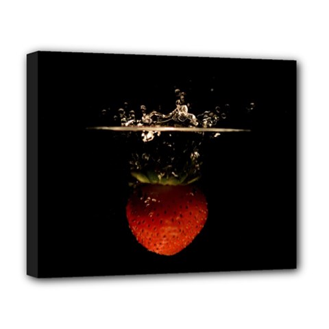 Strawberry Deluxe Canvas 20  X 16   by Nexatart