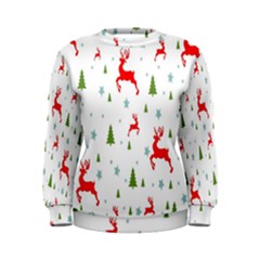 Christmas Pattern Women s Sweatshirt by Nexatart