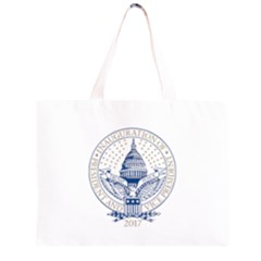 President Trump Inaugural Logo Inauguration Pence Seal Usa 2017 Zipper Large Tote Bag by yoursparklingshop