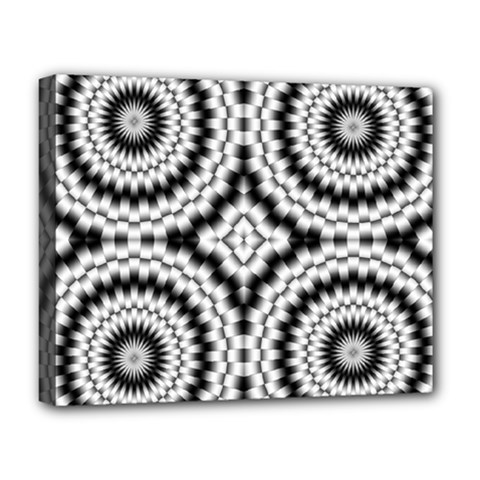 Pattern Tile Seamless Design Deluxe Canvas 20  X 16   by Amaryn4rt