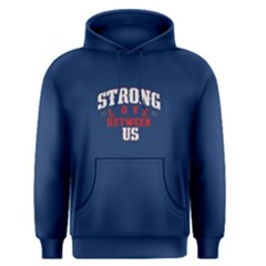 Blue Strong Love Between Us Men s Pullover Hoodie by FunnySaying