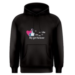 Black Like My Girl Forever Men s Pullover Hoodie by FunnySaying