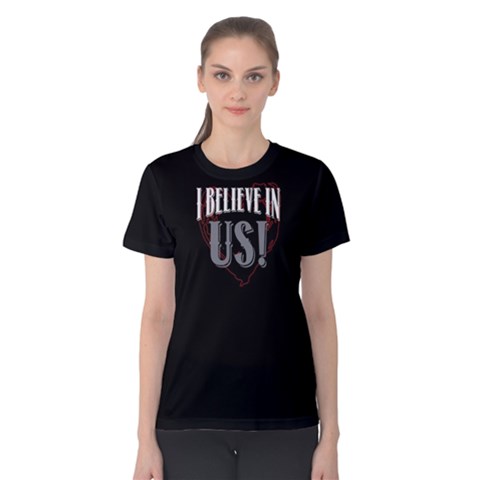 I Believe In Us - Women s Cotton Tee by FunnySaying