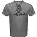Grey this boy loves his girlfriend Men s Cotton Tee View1