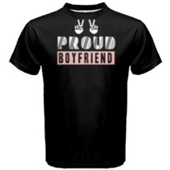 Proud Boyfriend - Men s Cotton Tee by FunnySaying