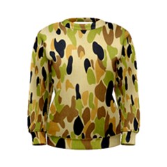 Army Camouflage Pattern Women s Sweatshirt by Nexatart