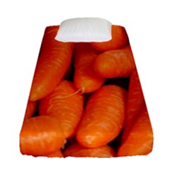Carrots Vegetables Market Fitted Sheet (single Size) by Nexatart