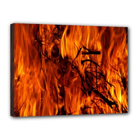 Fire Easter Easter Fire Flame Canvas 16  X 12  by Nexatart