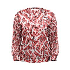 Merry Christmas Xmas Pattern Women s Sweatshirt by Nexatart