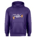 Purple I have a bit of drinking problem Men s Pullover Hoodie View1