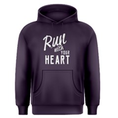 Run With Your Heart - Men s Pullover Hoodie by FunnySaying