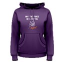 purple may the force be with you cat Women s Pullover Hoodie View1