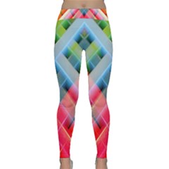 Graphics Colorful Colors Wallpaper Graphic Design Classic Yoga Leggings by Amaryn4rt