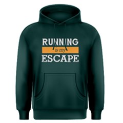 Running Is My Escape - Men s Pullover Hoodie by FunnySaying