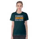Running is my escape - Women s Cotton Tee View1