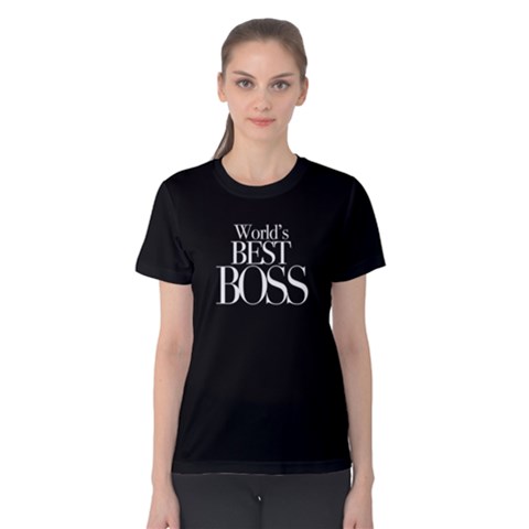 World s Best Boss - Women s Cotton Tee by FunnySaying
