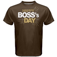 Happy Boss Day - Men s Cotton Tee by FunnySaying