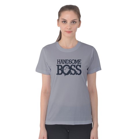 Handsome Boss - Women s Cotton Tee by FunnySaying